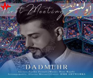 دادمهر اولین دیدار، دانلود آهنگ جدید دادمهر + متن آهنگ